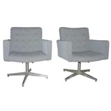 Pair of Florence Knoll Office Chairs