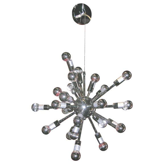 Asymmetrical Sputnick Chandelier