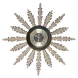 Vintage Starburst Clock by Empire