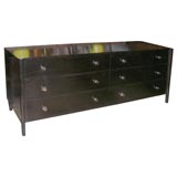 Dark Mahogany Six Drawer Cabinet