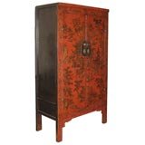 A Pair of 19th Century Qing Dynasty Lacquered Cabinets
