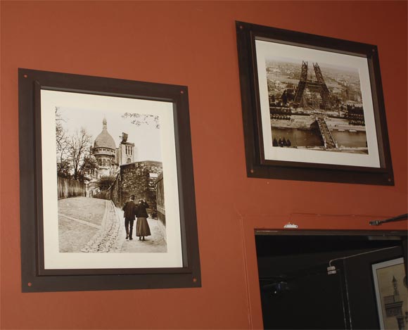 A Pair of 20th Century Sepia Photographs of Paris