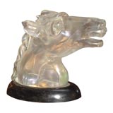 murano glass horse head lamp