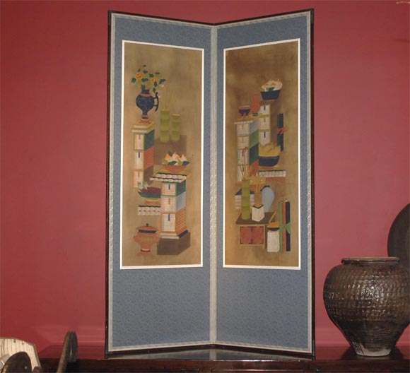 20th Century Korean Scholar Screen