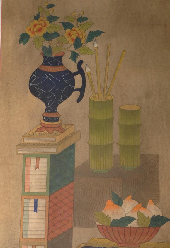 Korean Scholar Screen 2