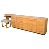 wall unit  designed by Eliel Saarinen for Johnson furniture Co.