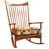 rocking chair in the style of Hans Wegner