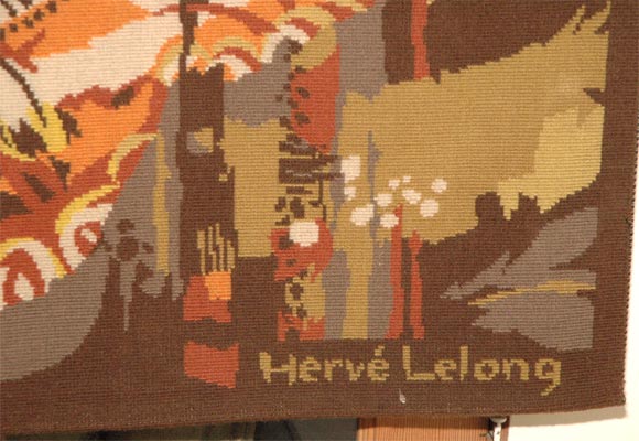 Hand stitched Tapestry by Herve Lelong 3