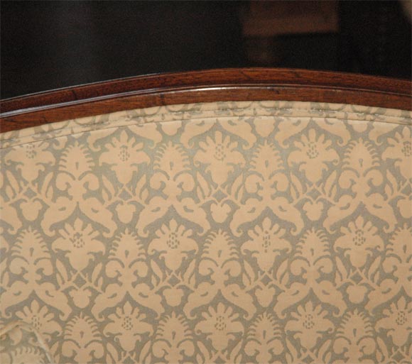Walnut Hepplewhite style Sofa