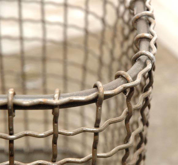 Contemporary JW Wire Basket For Sale