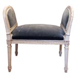 Antique Louis XVI style Painted Bench