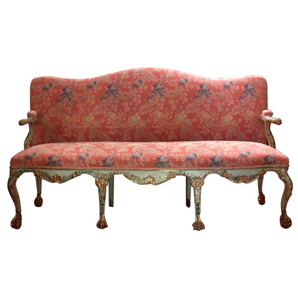 18th C Venetian Painted Sofa For At 1stdibs 18th C Venetian Painted Sofa For
