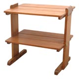 Adnet Style Oak Table