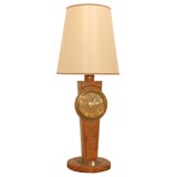 Vintage Hermes Style Table Lamp