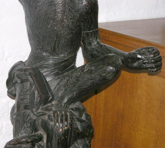 Venetian Carved Wooden  Monkey 2