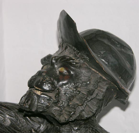 Venetian Carved Wooden  Monkey 6