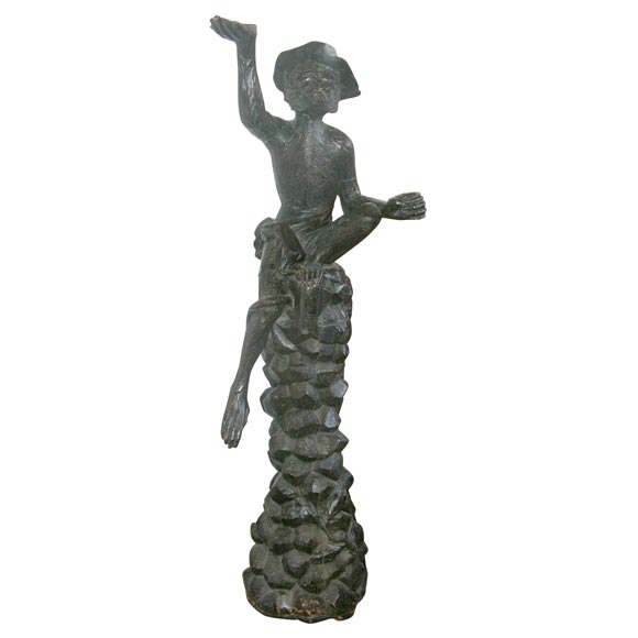 Venetian Carved Wooden  Monkey