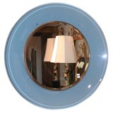 Blue Fontana Arte Glass Mirror