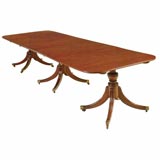 Regency Mahogany Dining Table