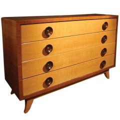 Mid-Century Modern Chest by Gilbert Rohde American 1940's