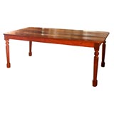 Antique Early 19th Century French Pine Farm Table