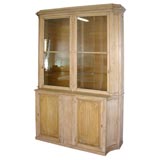Vintage Pair of Beautiful and Impressive Limed Oak Bookcases by Jansen