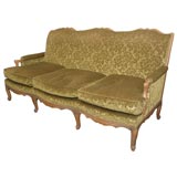 Large Louis XV Regence-style sofa
