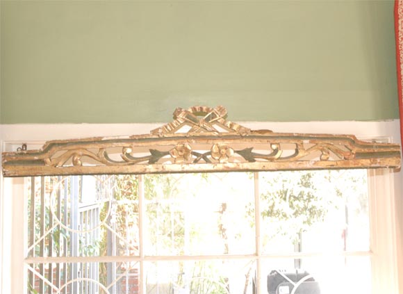 Italian Gilded Over-Window