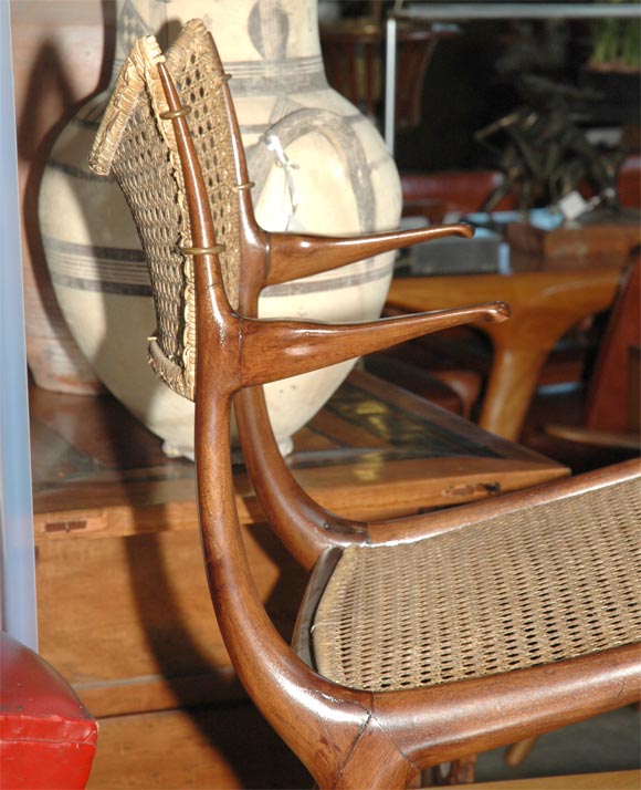 Mid-20th Century Dan Johnson armchair
