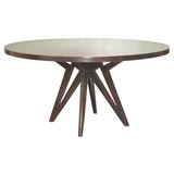 ROUND DINING TABLE MANNER OF ICO PARISI