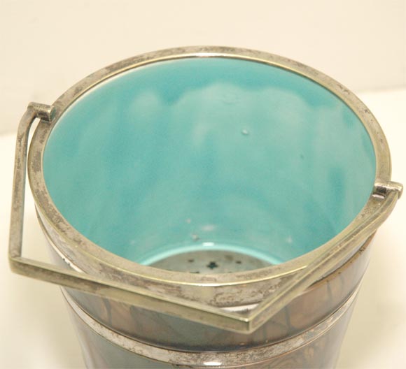 Ice Bucket by Dr. Christopher Dresser In Excellent Condition For Sale In Los Angeles, CA