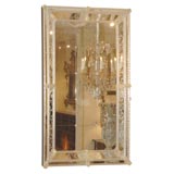 Large Scale Mid 20th Century Murano Glass Mirror