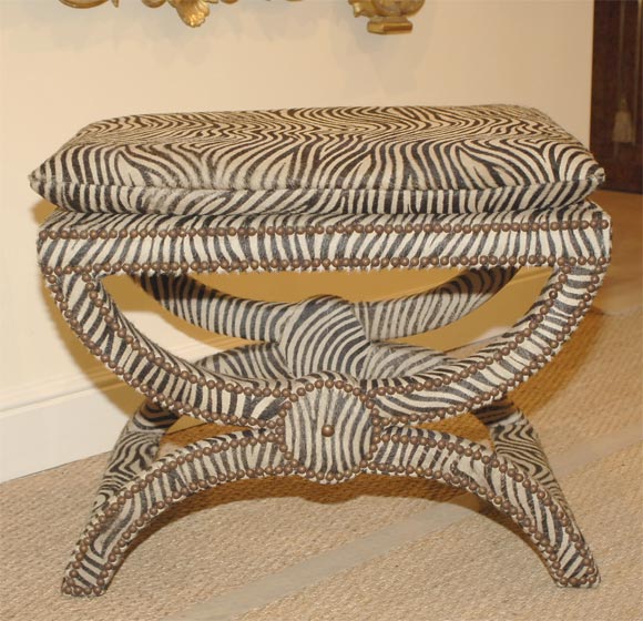 American CANDACE BARNES NOW:Custom Portugese Style CORONA Stool