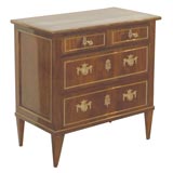 Early 19th Century Petite Mahogany Directoire COmmode