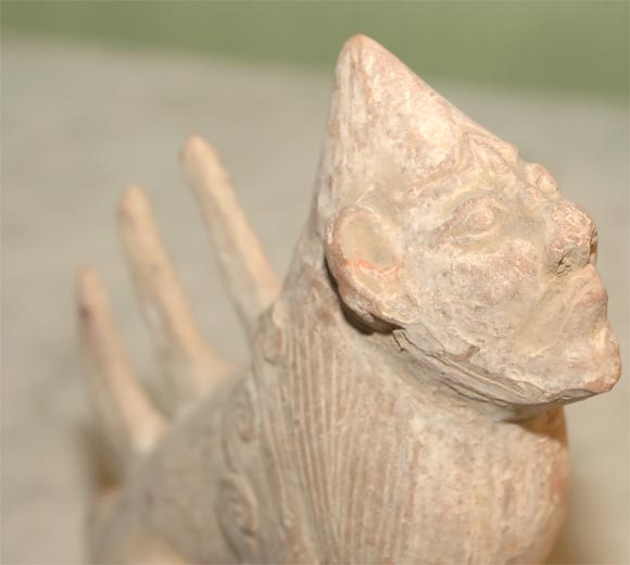 Molded Ancient Tomb Guardian For Sale