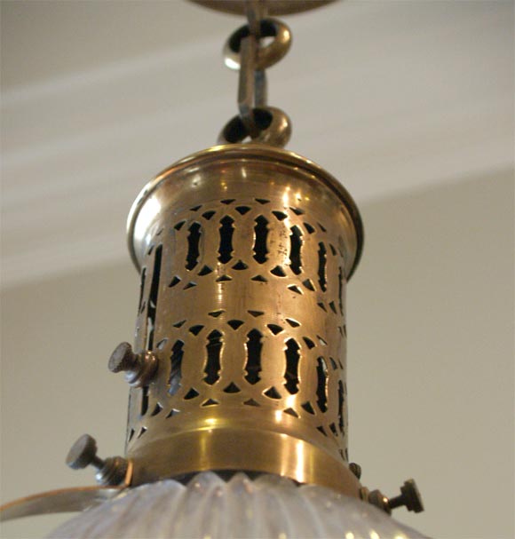 Pair of French Bistro Hanging Lights 1