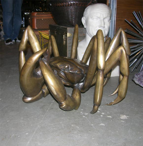 Giant Bronze Crab Table / Sculpture