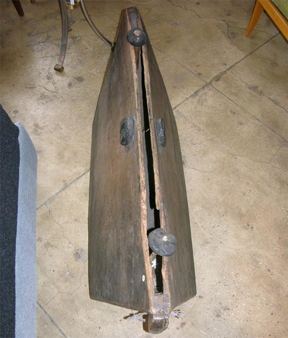 Wood African Slit Drum