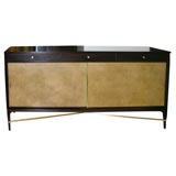 Paul McCobb Leather front Sideboard