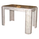 Fossil Stone Writing Table by Maitland Smith