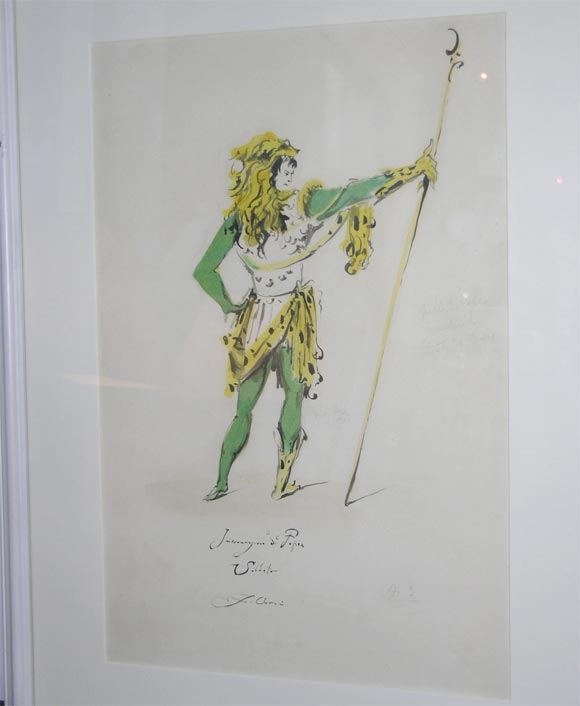 Fabrizio Clerici Costume Drawings In Good Condition For Sale In New York, NY