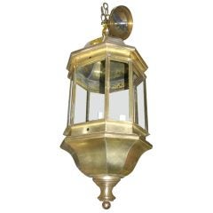 Antique Bronze Hall Lantern
