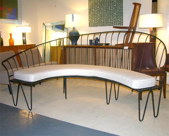 MODERNIST  Iron Bench