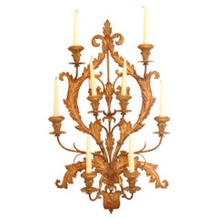 19th Century Italian Gilt Sconce