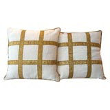 Pair of French Linen Pillows