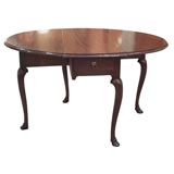 Antique drop-leaf table