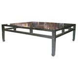 Coffee Table  Black  Lacquer