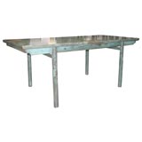 Antique Dining Table Turquoise
