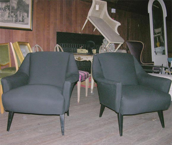 Pair Heywood Wakefield Arm Chairs