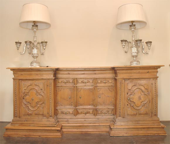 Pair If 18th. century Italian Torchere / as lamps